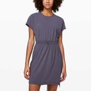 Lululemon Throw it On Dress in Moonwalk Color